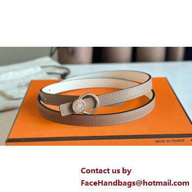 Hermes mini laquee belt buckle & Reversible leather strap 13 mm 12 2023